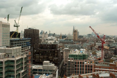 view from westminster cathedral tower